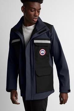 Chamarras Canada Goose Hombre Outlet - Photojournalist Rompevientos Azul Marino CA1925376
